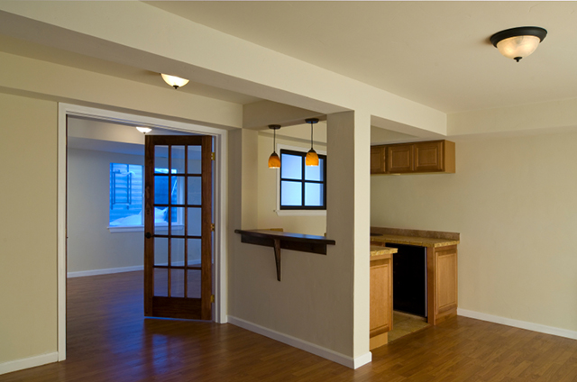 Award-winning finished basements
